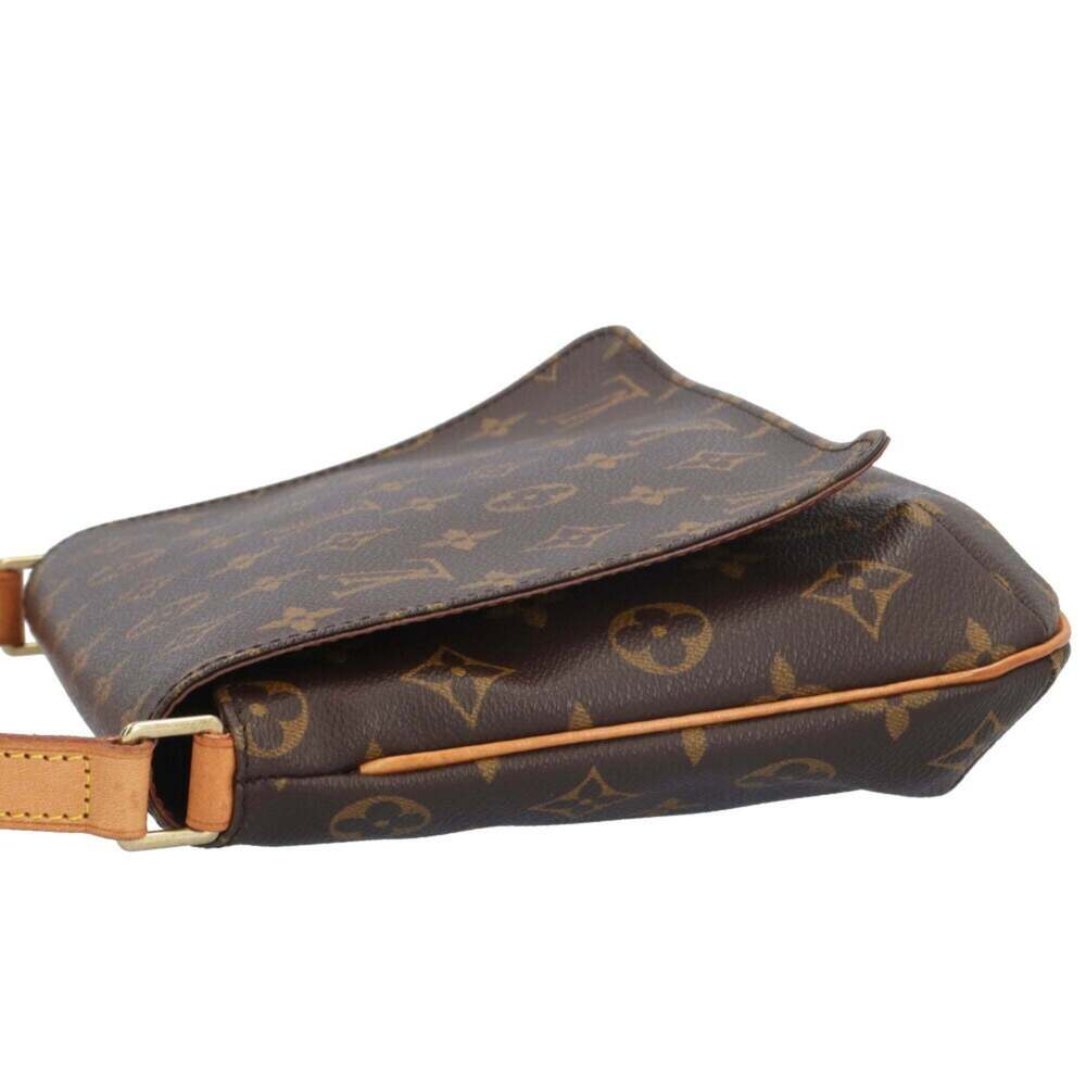 LOUIS VUITTON Authentic Brown Monogram Canvas Shoulder Bag - Picture 8 of 10